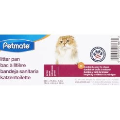 Petmate Litter Pan, Color Varies -Purrfect Litter Shop 81230 PT8. AC SS1800 V1536764854