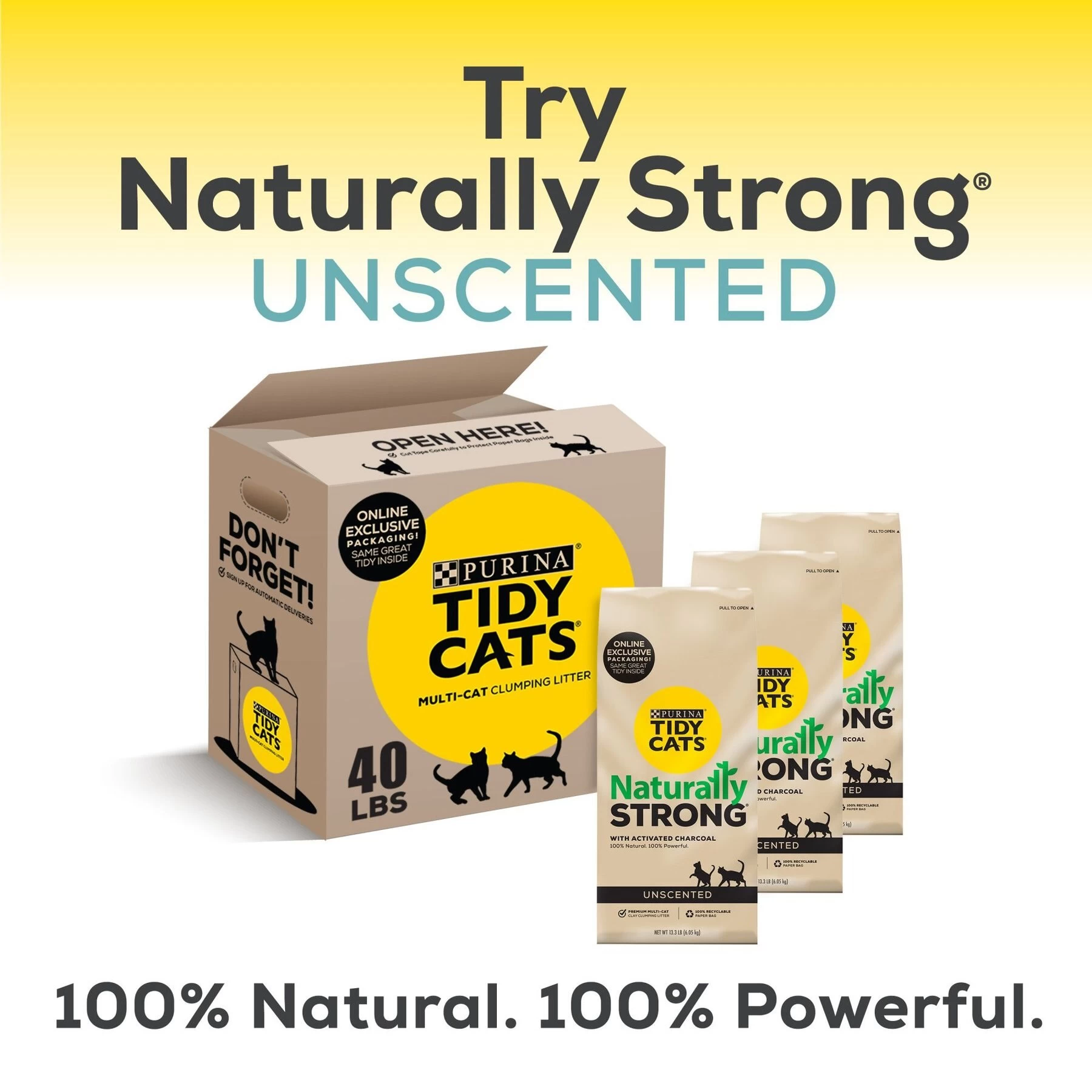 Tidy Cats Naturally Strong Clumping Clay Multi Cat Litter 9 Tidy Cats Naturally Strong Clumping Clay Multi Cat Litter - Image 7