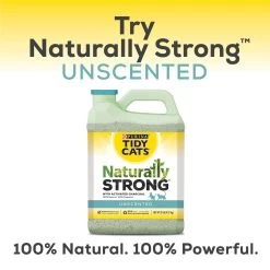 Tidy Cats Naturally Strong Clean Lemongrass Scented Clumping Clay Cat Litter -Purrfect Litter Shop 838894 PT6. AC SS1800 V1681846860