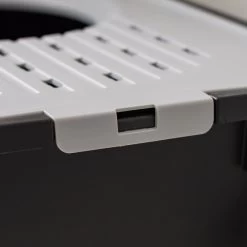 IRIS USA Square Top Entry Cat Litter Box With Scoop, Large -Purrfect Litter Shop 846630 PT7. AC SS1800 V1683834898