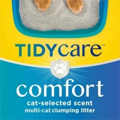 Tidy Cats Tidy Care Comfort Odor Control Low Dust Formula Clumping Clay Cat Litter, 24-lb Box -Purrfect Litter Shop 851910 PT2. AC SS1800 V1685719940