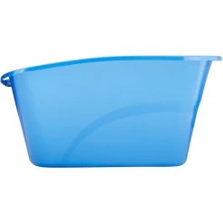Van Ness High Side Corner Cat Litter Pan, Blue -Purrfect Litter Shop 86334 PT3. AC SS1800 V1536765283