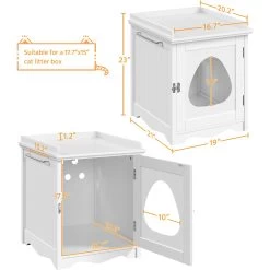 Yaheetech Indoor Cat Litter Box Enclosure -Purrfect Litter Shop 871918 PT3. AC SS1800 V1686249442