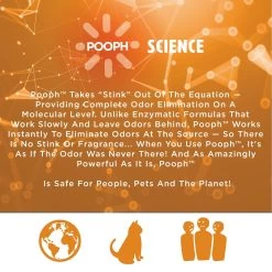 POOPH Kitty Litter Box Saver Cat Deodorizer, 16-oz Bottle -Purrfect Litter Shop 889046 PT5. AC SS1800 V1692030534
