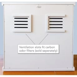 The Refined Feline Deluxe Cat Litter Box, X-Large, White 9 The Refined Feline Deluxe Cat Litter Box, X-Large, White -Purrfect Litter Shop 908230 PT3. AC SS1800 V1689275947