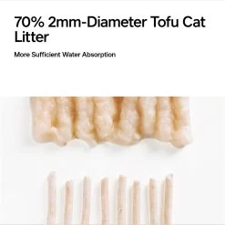 Pidan Oragnic Tofu Cat Litter, 5.29-lb Bag -Purrfect Litter Shop 922902 PT3. AC SS1800 V1693317693