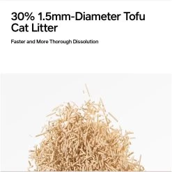 Pidan Oragnic Tofu Cat Litter, 5.29-lb Bag -Purrfect Litter Shop 922902 PT4. AC SS1800 V1693317692
