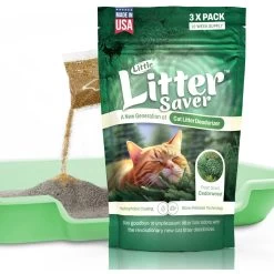 Little Litter Savers Natural Fresh Scent Cedarwood Cat Litter Deodorizer, 1-oz Bag, 3 Count