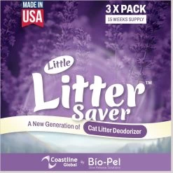Little Litter Savers Natural Fresh Scent Lavender Cat Litter Deodorizer, 1-oz Bag, 3 Count 15 Little Litter Savers Natural Fresh Scent Lavender Cat Litter Deodorizer, 1-oz Bag, 3 Count -Purrfect Litter Shop 931278 PT6. AC SS1800 V1691181517