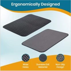 PAWBEE Cat Litter Mat, 30 X 24-in 12 PAWBEE Cat Litter Mat, 30 X 24-in -Purrfect Litter Shop 944870 PT2. AC SS1800 V1693317691