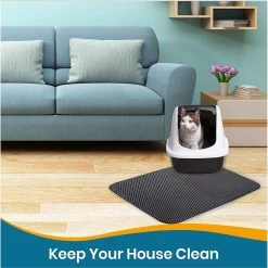 PAWBEE Cat Litter Mat, 30 X 24-in 15 PAWBEE Cat Litter Mat, 30 X 24-in -Purrfect Litter Shop 944870 PT5. AC SS1800 V1693317693