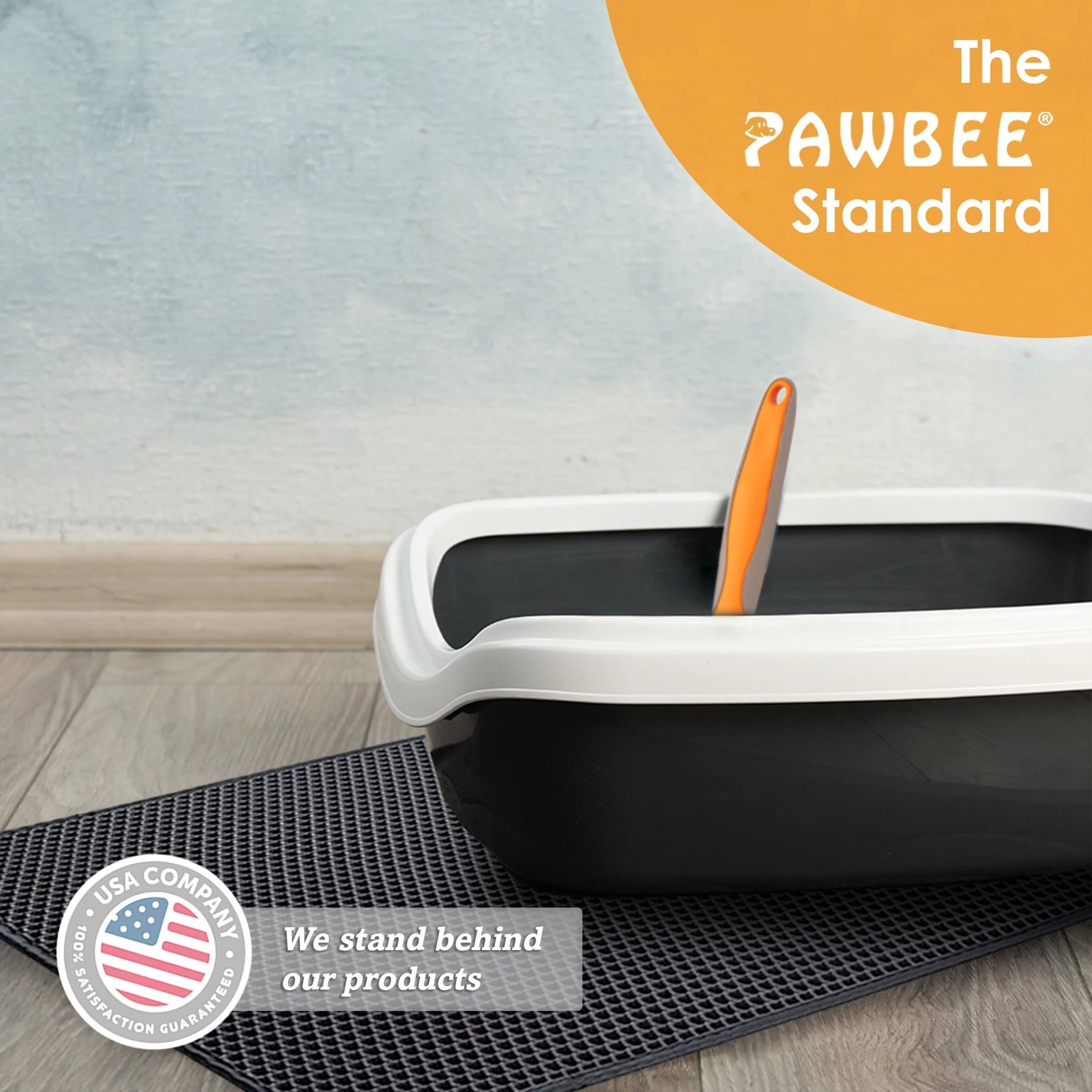 PAWBEE Cat Litter Mat, 30 X 24-in 10 PAWBEE Cat Litter Mat, 30 X 24-in - Image 8