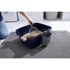 Frisco Open Top Cat Litter Box With Rim, Large & Frisco Plastic Litter Scooper With Caddy -Purrfect Litter Shop 947526 PT7. AC SS1800 V1693600340