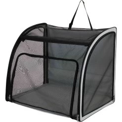 Frisco Travel Safety Dog & Cat Carrier & Pet Fit For Life Collapsible Portable Litter Box With Collapsible Bowl -Purrfect Litter Shop 947670 PT1. AC SS1800 V1693924210