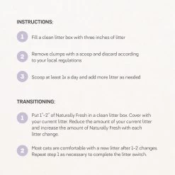 Naturally Fresh Harmony Lavender & Bamboo Scented Clumping Cat Litter -Purrfect Litter Shop 961182 PT8. AC SS1800 V1697711089